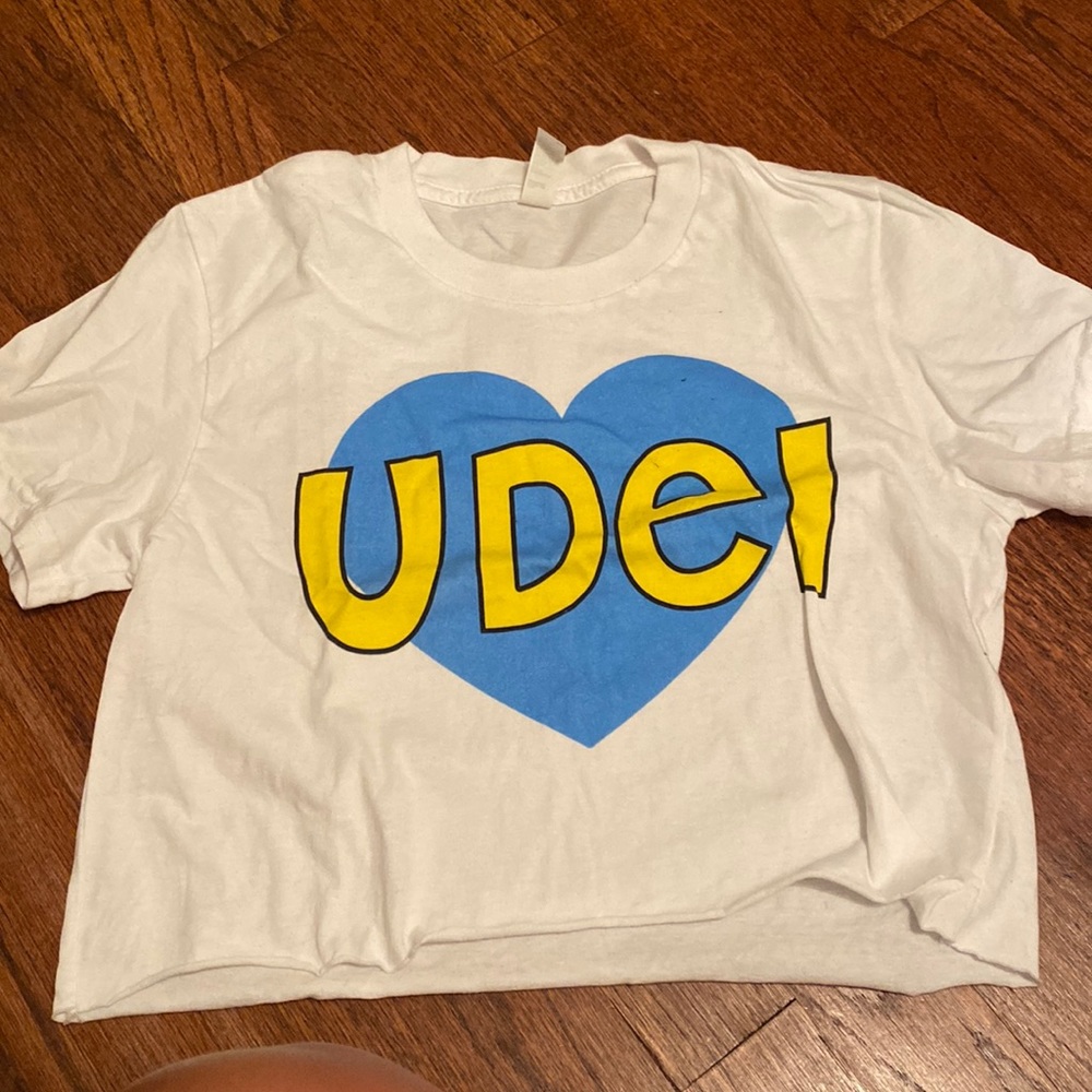 Udel cropped tee